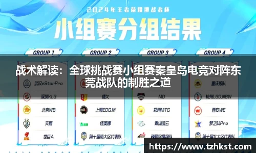 战术解读：全球挑战赛小组赛秦皇岛电竞对阵东莞战队的制胜之道